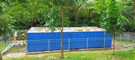 Pembangunan Pit & STP - Tirta Investama Ciherang