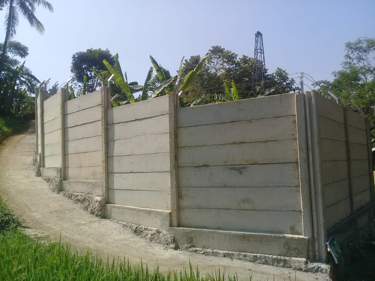 Pembangunan Jembatan & Pagar Panel - Tirta Investama Ciherang