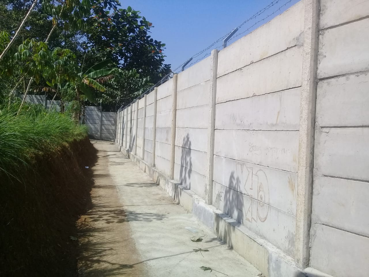 Pembangunan Jembatan & Pagar Panel - Tirta Investama Ciherang